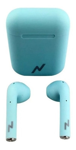 Auriculares Inalámbricos Bluetooth Tws Noga Ng-btwins 5s Color Celeste