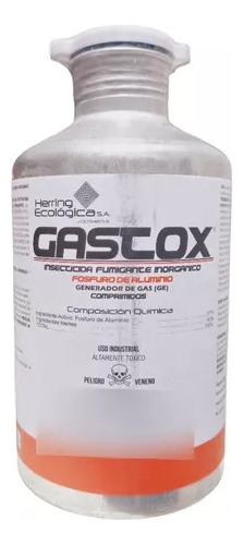 Fosfuro De Aluminio Gastox 1.5 Kg.