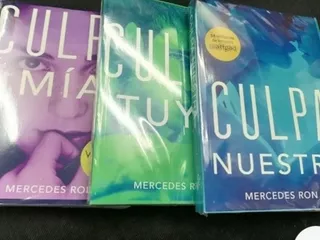 Culpa Mía - Triologia Completa 3 Libros Nuevos