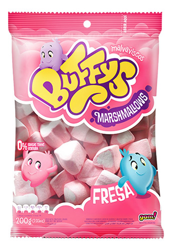 Buffys Malvaviscos Corazon X 200gr - Cioccolato Tienda Dulce