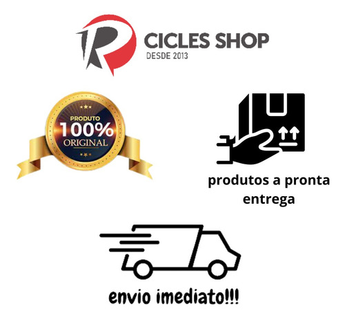 Manicoto Esquerdo Mobilete Caloi 2000 Rosca Para Retrovisor