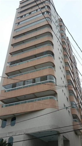 Imagem 2 de 18 de Apartamento 2 Dormitorios, 1 Suite E Vaga De Garagem Na Aviacao Em Praia Grande. - Som143