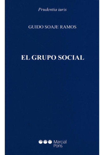 Libro.- Grupo Social, El