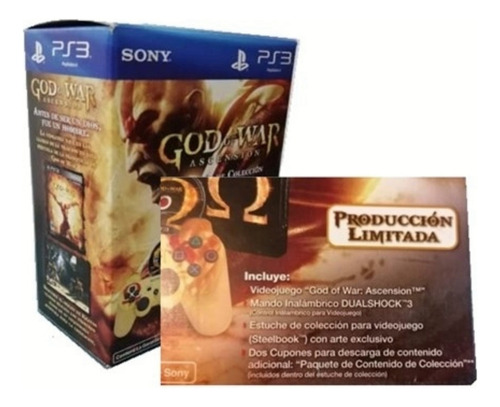God Of War Ascensión Ps3 Edic De Colección + 8 Juegos (Usado)