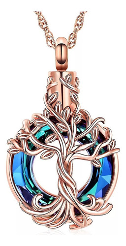 Collar De Cenizas Con Forma De Urna Crematoria Tree Of Life