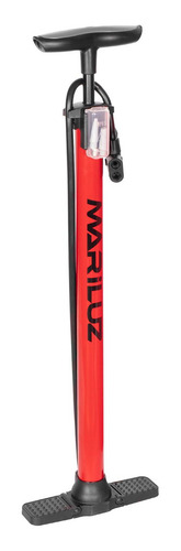 Bomba Aire Bicicleta Valvula Fran Ame Rojo Grande Bee Pump