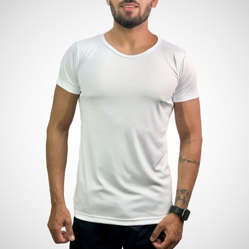 Imagem 4 de 5 de Kit 3 Camiseta Masculina Academia