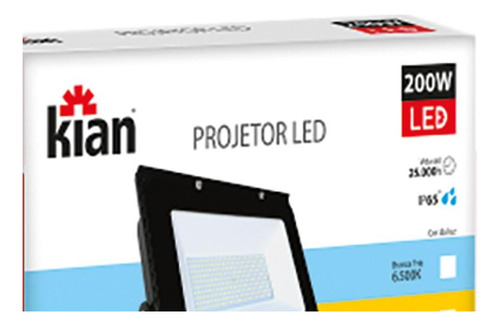 Reflet.c/led Kian Giii 200w 6500k Ip65