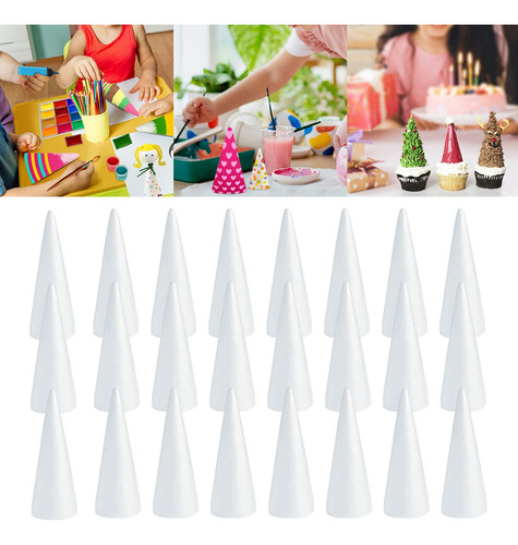 30 Conos De Espuma Para Manualidades, Proyectos De 150mm