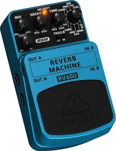 Pedal Behringer Rv 600 Reverb Machine R V 600 | MercadoLivre