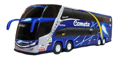 Miniatura Ônibus De Brinquedo Cometa 1800dd G7
