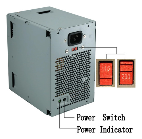 Ptcliss 305w Nh493 Psu De Reemplazo De La Fuente De Alimenta