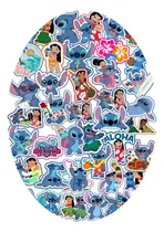 Comprar Stickers Calcos Vinilo X20 Stitch Lilo Cumple Termo Bici