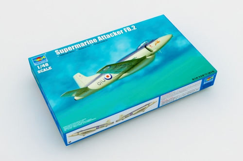 Trumpeter 02867 Supermarine Attacker Fb.2 1/48