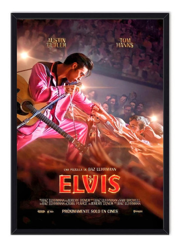 Cuadro Enmarcado - Afiche Película Elvis 2022