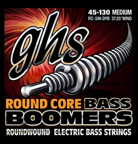 Encordado Para Bajo Ghs 5 Cuerdas 045-130 Round Core