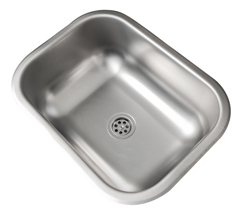 Pileta Bacha Cocina Simple Acero Inox 27 X 37 X 14 Dh27
