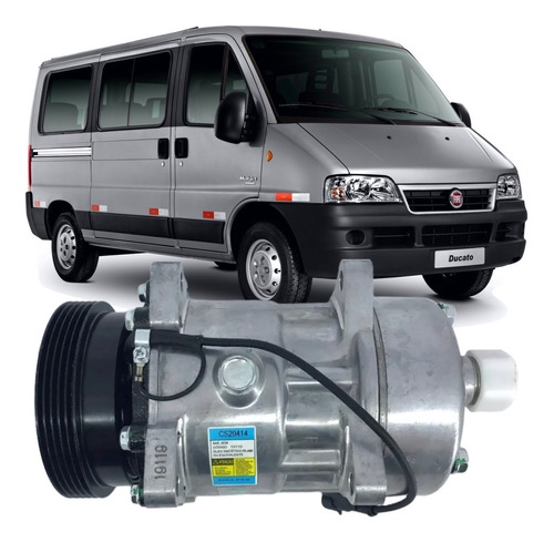 Compressor Ar Delphi Fiat Ducato 2.8 8v Diesel 2008 2009