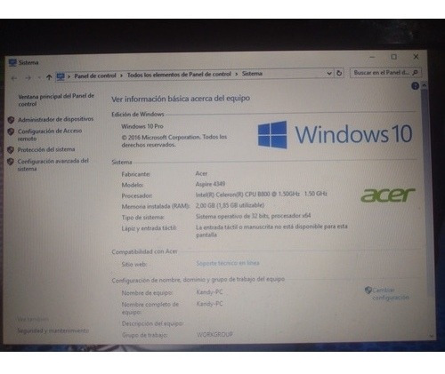 Laptop Acer Aspire 4349-2822