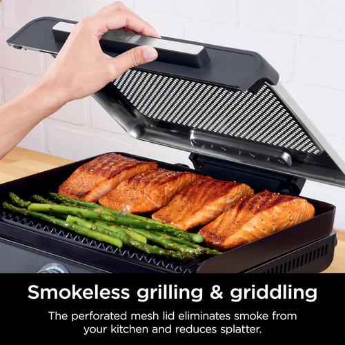 Parrilla Interior Sin Humo Renewed Ninja Gr101 Sizzle &.