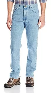 Jeans Wrangler Para Hombre, Resistente, Clásico Fit.