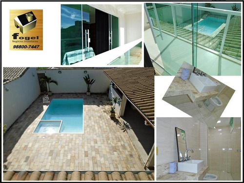 Imagem 15 de 20 de Recanto Da Mata - Casa 3/4 (2 Suítes C Hidro E Sacada) - Piscina - Aquec Solar - Acab 1° - Várias Vagas - Cs1811v7