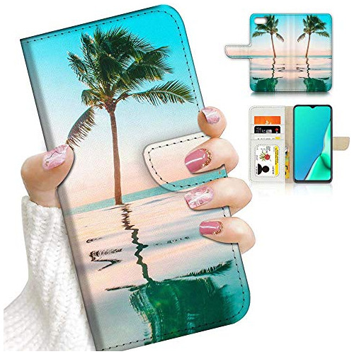 Funda Para iPhone 8 Plus iPhone 7 Plus Sky Sea Palm Tree-02