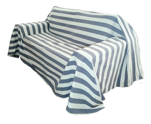 Imagen 2 de 4 de Manta Cubre Sillón Sofá Cama Tusor 2.75x3.00mt 100% Algodon