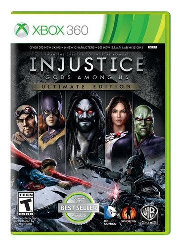 Injustice Gods Among Us Ultimate Edition Xbox 360 Xbox One