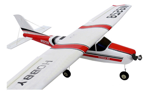 Kit Aero Cessna 182 Para Montar + 4 Servos 9g