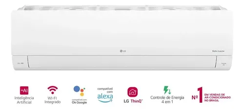 Ar-condicionado Hw LG Dual Inverter +ai Voice 12k R32 Fr 220 Branco