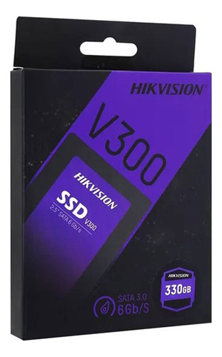 Disco Duro Solido Ssd Hikvision V300 330gb 2.5 Sata 3 Cctv