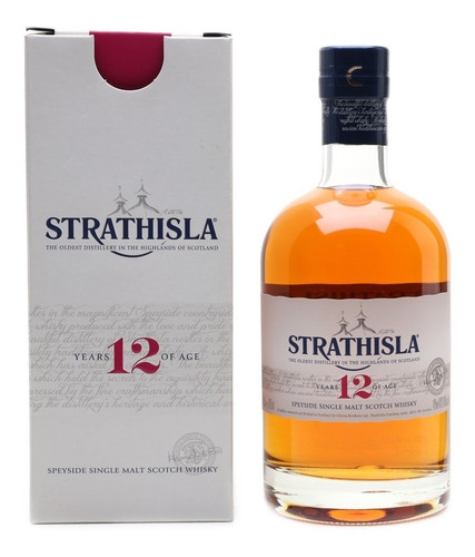 Whisky Strathisla 12 Years Con Estuche Plaza Serrano-centro