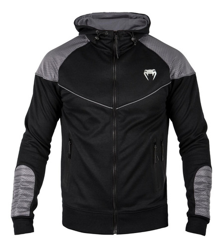 Imagen 4 de 9 de Hoodie Campera Venum Laser Jiu Jitsu Kick Thai