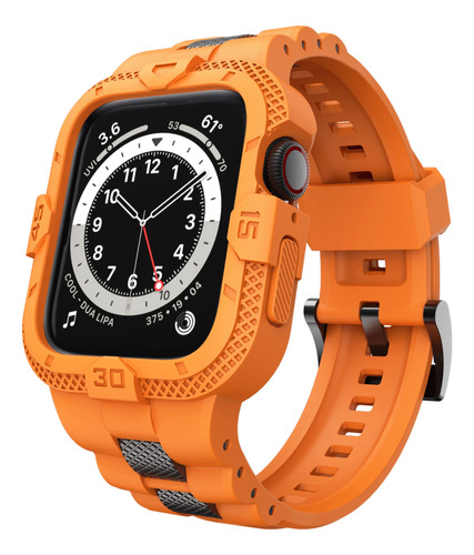 Malla Para Apple Watch Series 9 8 7 45mm/44mm/42mm Naranja