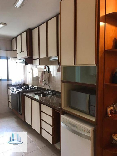 Imagem 3 de 6 de Apartamento Com 4 Dormitórios À Venda, 180 M² Por R$ 1.485.000,00 - Moema - São Paulo/sp - Ap3768
