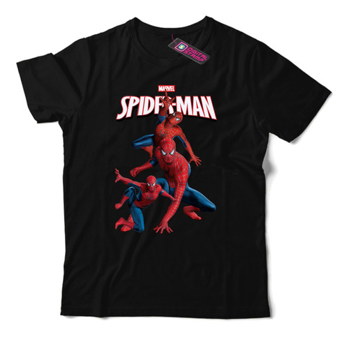 Remera Marvel Spiderman Hombre Araña Pelicula Mv32 Dtg