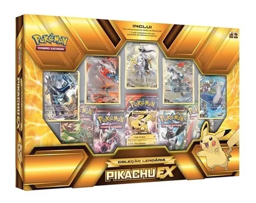 ABRINDO BOX - PIKACHU EX - COLEÇÃO LENDÁRIOS - POKÉMON 