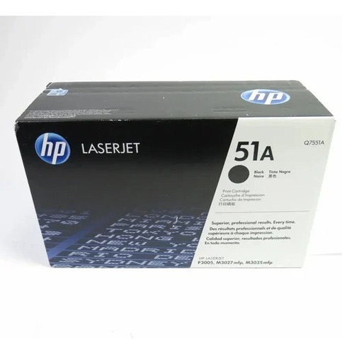 Toner Hp 51a 51 Negro Original Q7551a Verificable Americano