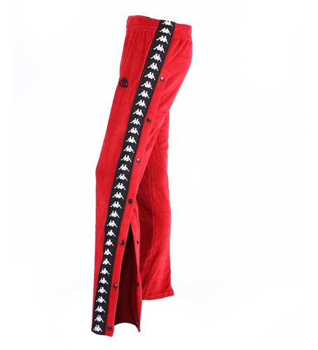 Pantalon Kappa Authentic Melody Rojo/neg Mujer
