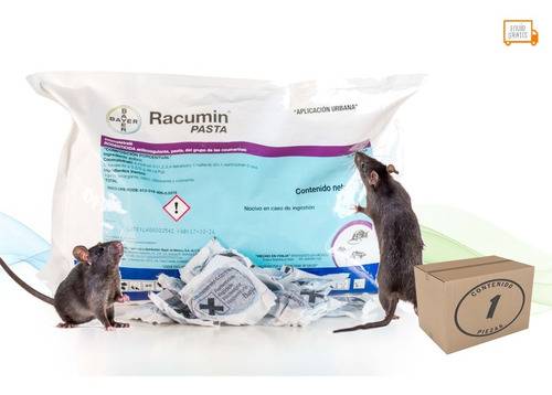 Racumin Pasta 1.5 Kg  Cebo Raticida Bayer Original 2020 E