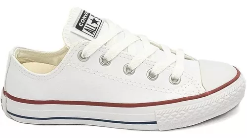 Tênis All Star CT45001 Feminino Branco Vermelho