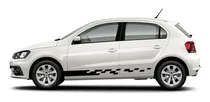 Comprar Vinilo Auto Lateral Tunning Franjas Falda Ploteo Adhesivo X2