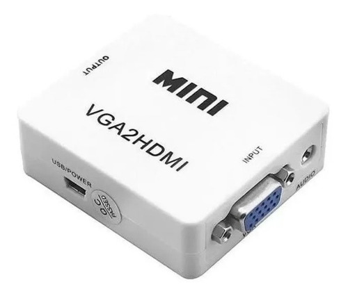 Adaptador Convertidor Vga A Hdmi Full Hd 1080p