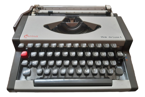 Maquina De Escribir Karina Tbm Deluxe T