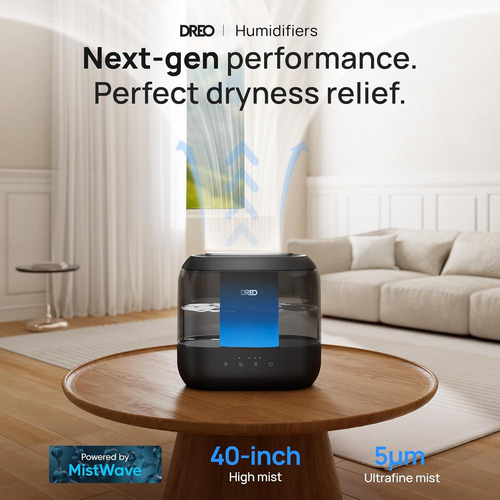 Humidificador Dreo Hm311 4l Ultrasónico Con Luz Nocturna