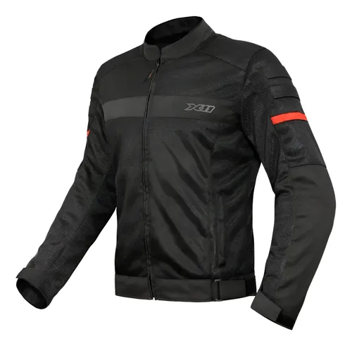 Jaqueta Motociclista X11 Super Air Ventilada Masculina Preto