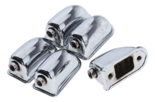 De 5 Piezas De Plata Tom Drum Snare Drum Lugs Piezas De