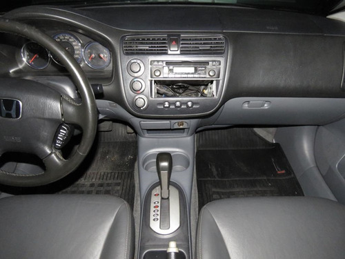 Honda Civic 1.7 Ex Aut Blindagem Iiia Completa C/ Couro