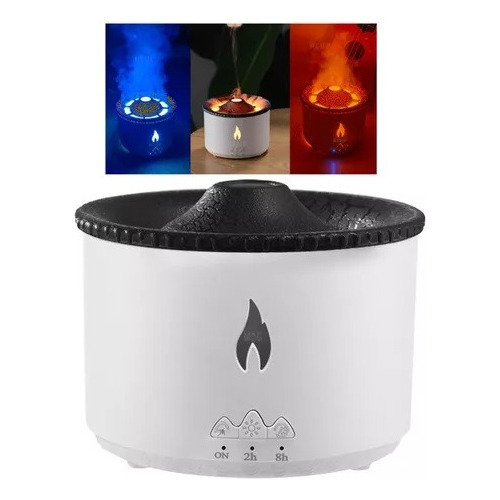 Humidificador Volcano Flame V19, Difusor De Aromas De Aceite